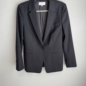 Reiss Black Textured Blazer